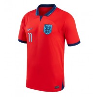 England Marcus Rashford #11 Replica Away Shirt World Cup 2022 Short Sleeve